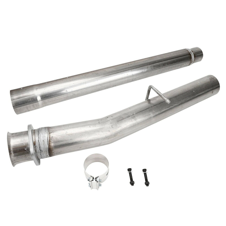 6.4 Powerstroke 4" CAT & DPF Delete Pipe for 2008-2010 Ford 6.4L Power Stroke F250 F350 F450 F550 U.S. Part One