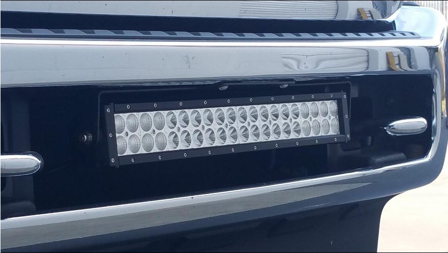 Light Bar Mount Brackets for Ford 2011-2016 F250 F350 F450 Off-road Lower Bumper 22" Light Bar Mount Brackets U.S. Part One