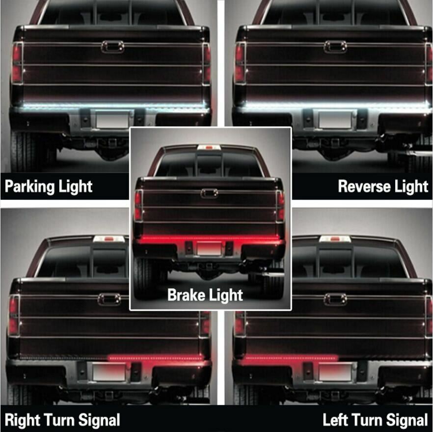 LED Tailgate Strip Bar Truck Reverse Signal Light for Ford F-150 2015-17 60'' U.S. Part One