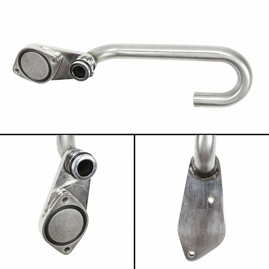 6.0L Powerstroke Diesel EGR Bypass Delete Kit&Intake Elbow Black Power stroke Diesel For 03-07 Ford F250 F350 F450 F550 U.S. Part One