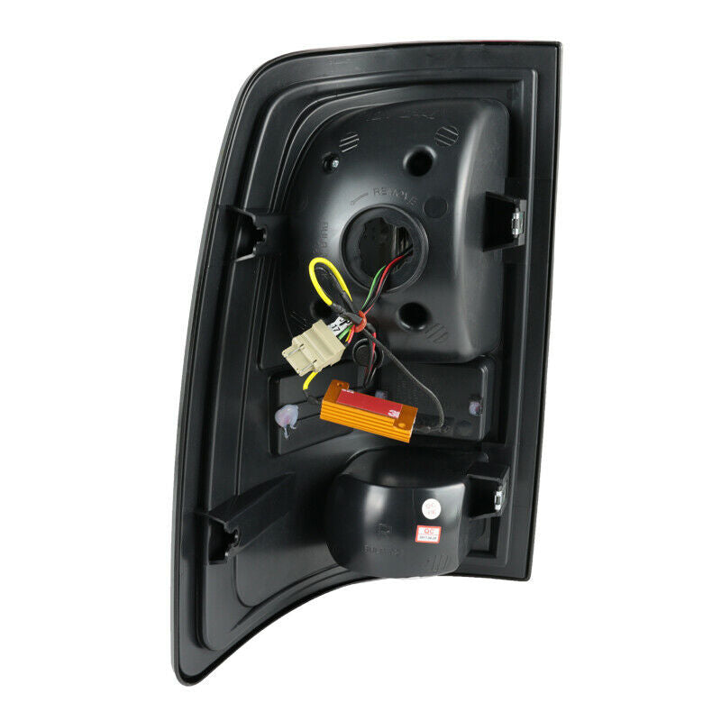 For 09-18 Dodge Ram 1500 2500 3500 Pickup Red LED Tail Lights Rear Brake Lamps U.S. Part One