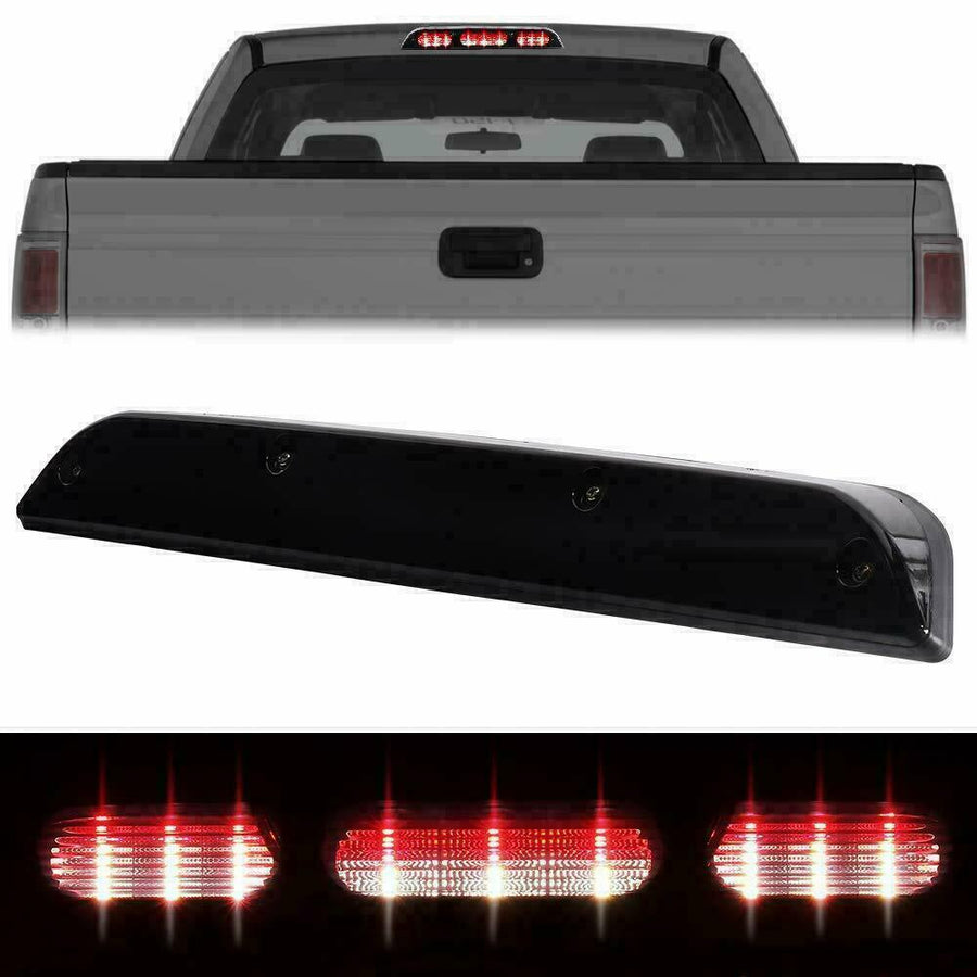 LED Third 3rd Brake Light Tail Lamp Smoke Lens Smoked for 2015-2018 Ford F150 U.S. Part One