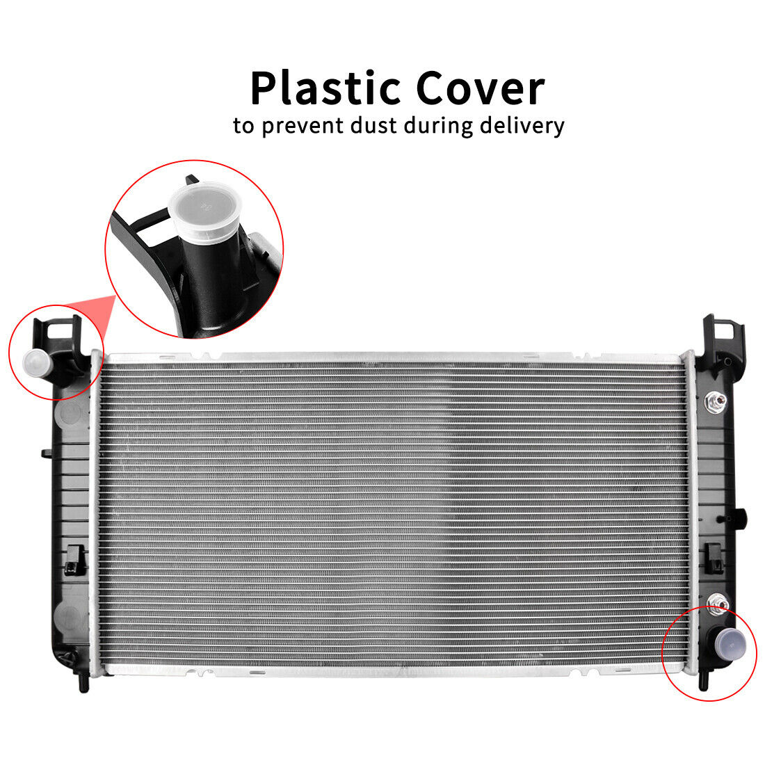 Cadillac Escalade 34'' Radiator CU2423  GM3010275 GM3010475