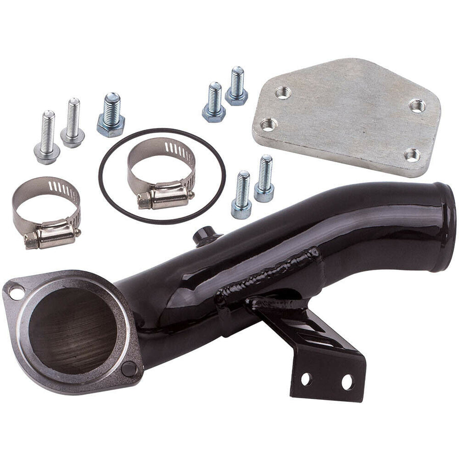 EGR Delete + High Flow Intake Elbow Tube Kit for Chevy GMC Duramax 6.6L 2004-2005 U.S. Part One