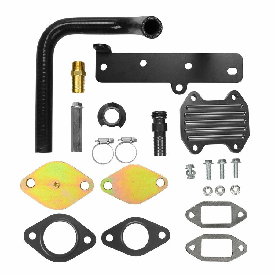 6.7 Cummins Cat DPF Delete Pipe EGR Cooler Throttle Valve for Dodge Ram 2500 3500 6.7L Cummins Diesel U.S. Part One