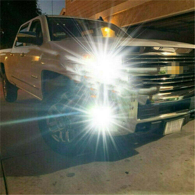 6000K LED Headlight Fog Light Bulbs for Chevy Silverado 1500 2500 3500 2007-2015 U.S. Part One
