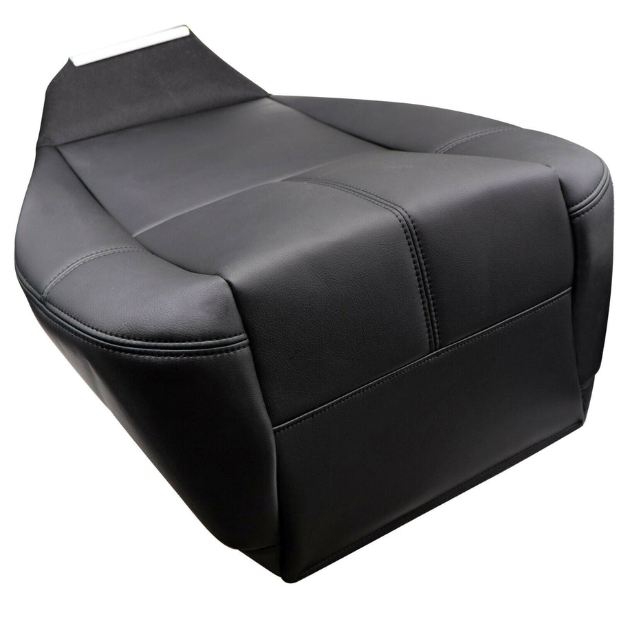 Chevy Silverado 1500 2500 Driver Bottom Seat Cover Black 2007-2013 U.S. Part One