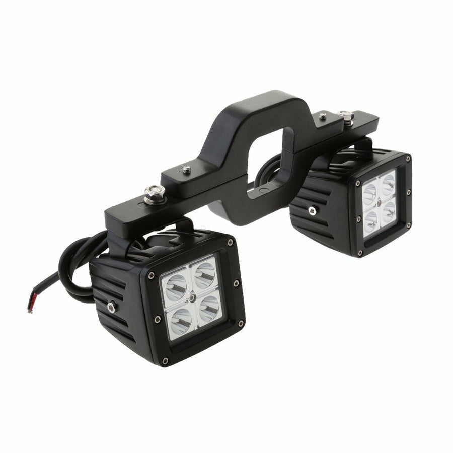 Tow Hitch Bracket+Backup Reverse Dual Led Light Pod for Dodge Ram 1500 2500 3500 U.S. Part One