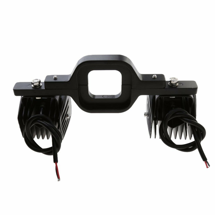 Tow Hitch Bracket+Backup Reverse Dual Led Light Pod for Dodge Ram 1500 2500 3500 U.S. Part One