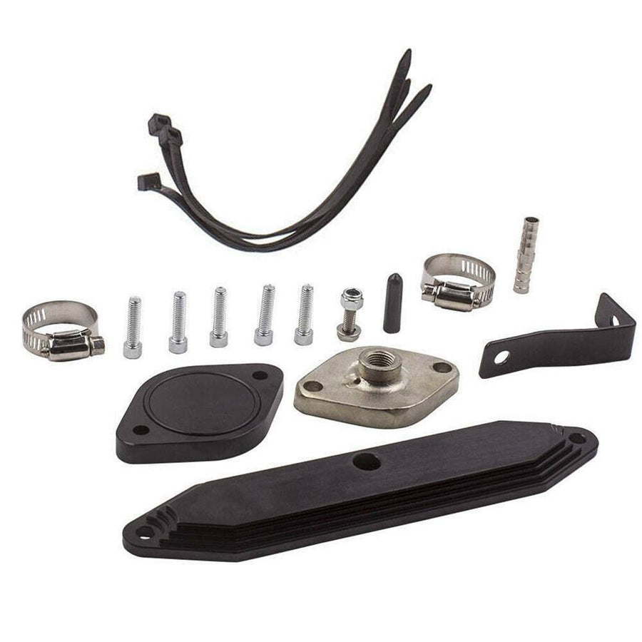 6.0 powerstorke EGR Vale Delete Cooler Delete Kit for 2011-2014 Ford F250 F350 F450 F550 6.7L Powerstroke Diesel U.S. Part One