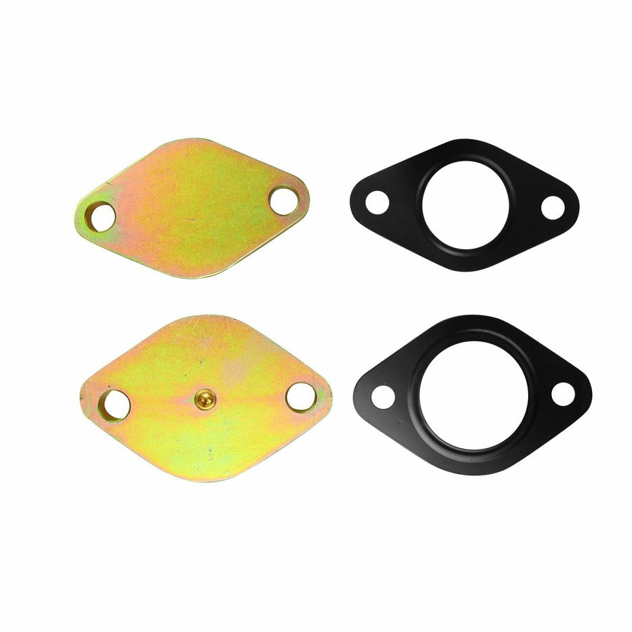 6.7 Cummins EGR Delete Cooler Throttle Valve Delete Kit Black for Dodge Ram 6.7L 2013 2014 2015 2016 2017 2018 2019 U.S. Part One