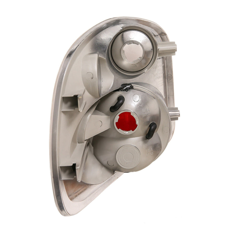 FlareSide Red Clear Rear Brake Tail Lights Pair for 2001 2002 2003 Ford F150 U.S. Part One