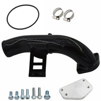 Thumbnail for 6.6 EGR Delete Kit High Flow Intake Pipe Tube for GMC Sierra Chevy Silverado 2500 3500 HD Kodiak 6.6L Diesel LLY Duramax 2004 2005