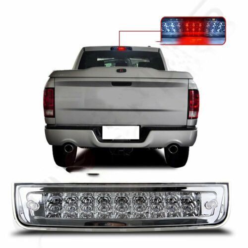 LED 3RD Brake Light W/ Clear Lens for 2014-2017 Dodge Ram 1500 2500 3500 U.S. Part One