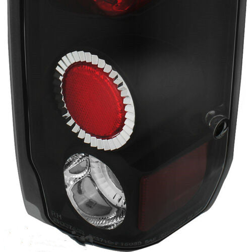 Bronco Pickup Black Taillgiths Lamps Lights Fits 1989-1996 Ford F150 F250 U.S. Part One