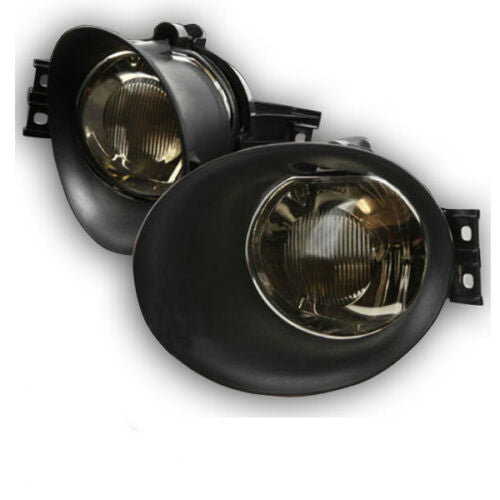 Fog Light Only Black Bezel Smoke Fits for 2002-2008 Dodge Ram 1500 2003-2009 2500 3500 U.S. Part One