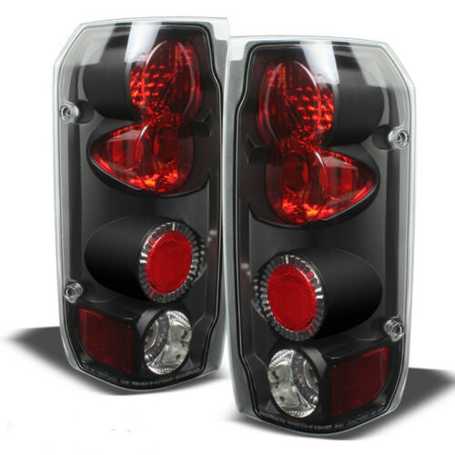 Bronco Pickup Black Taillgiths Lamps Lights Fits 1989-1996 Ford F150 F250 U.S. Part One