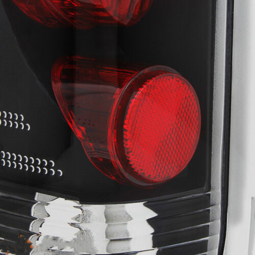 Black Tail Lights Lamps Replacement Fit 1989-1996 Ford Bronco F150 F250 F350 U.S. Part One