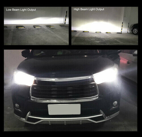 6000K Combo LED Headlight Bulbs Fog Light 9005 9145 2X for Ford F150 2015-2019 U.S. Part One