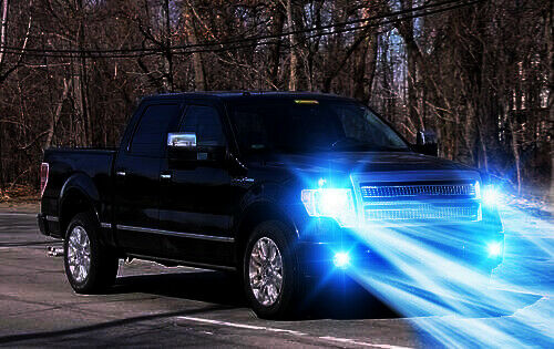8000K LED Headlight High/Low + Fog Light Bulbs Combo for Ford F150 2005 - 2014 4pcs U.S. Part One